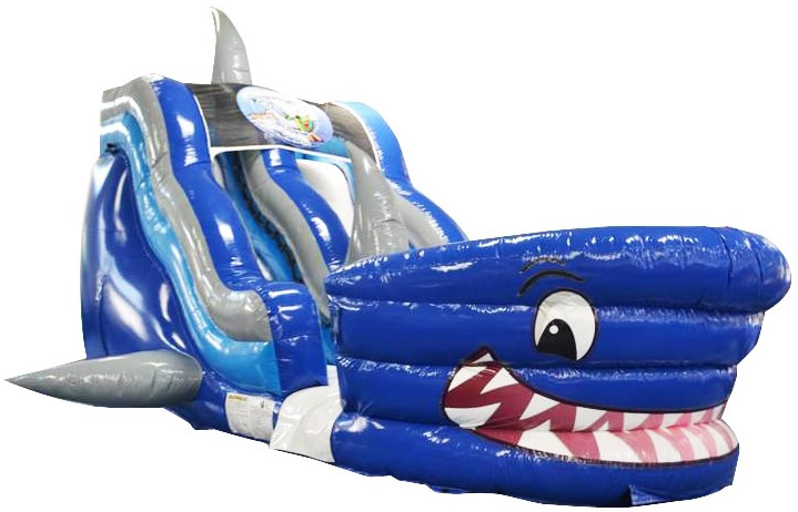Shark Tank Inflatable Water Slide