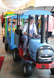 Trackless Train Rental in Central Texas