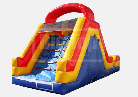 This water slide promotes fun competive play.