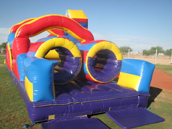 Monster Obstacle Course Inflatable Rental by kiddo kingdom party rentals!
