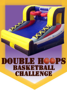Double Hoops Basketball Shooting Challenge